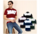 4 Piece Mens Striped T-Shirt 1 in KSA