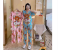 Set of 2 Ladies Pyjama Top and Pants Combo Pack - Pink and Blue 1 in UAE
