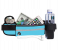 Running Belt with Extender Fanny Pack Pouch Bag - Black and Blue 3 in UAE