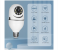 Generic Bulb with 1080P Security Camera Wireless Connector with WiFi Smart Motion Detection and Alarm - White 3 in UAE