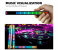 Generic Sound Pickup Rhythm Lights RGB LED Atmosphere Light DJ Car Sound Control Colorful LED Strip Environment Disco Light Bar 32-bit Music Level Voice Control Audio Display Lamp or Home Office Outdoor Voice Activated Ambient Light - RGB 1 in UAE