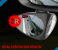 Generic Blind Sport Mirror Rotatable Adjustable Wide Angle Mirror Front Wheel - Black 1 in OMAN