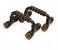 Plastic Push Up Bar Exercise Equipmemts - Black 1 in UAE