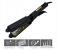 2-in-1 Hair Straightener Flat Iron Multi-Function Temperature Control Ceramic Steam Splint to Make Hair Re-Glossy Hair Straightener Straight Hair Clip Suitable for Women Haircuts - Black 4 in UAE
