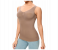 Just One Shaper Wear Tank Top with Built in Bra Slimming Cami Shaper Compression Top for Women Tummy Control Camisole Suitable For Small to Medium - Brown 1 in UAE
