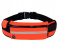 Running Belt with Extender Fanny Pack Pouch Bag - Black and Orange 1 in UAE