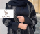 0909 Kayan High Quality Arab Fashion 54 Sized Abaya for Women - Black 3 in KSA