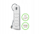 Belkin 8 Way Surge Protection Strip with 2 Meters cord length Extension Socket - White 2 in OMAN