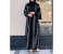 0909 Kayan High Quality Arab Fashion 52 Sized Abaya for Women - Black 2 in KSA