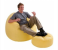 Intex 68558 Inflatable Chair of Comfy Beanless Bag with Padded Stool - Yellow 1 in UAE