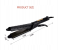 2-in-1 Hair Straightener Flat Iron Multi-Function Temperature Control Ceramic Steam Splint to Make Hair Re-Glossy Hair Straightener Straight Hair Clip Suitable for Women Haircuts - Black 5 in UAE
