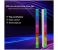 Generic Sound Pickup Rhythm Lights RGB LED Atmosphere Light DJ Car Sound Control Colorful LED Strip Environment Disco Light Bar 32-bit Music Level Voice Control Audio Display Lamp or Home Office Outdoor Voice Activated Ambient Light - RGB 6 in UAE