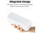 Srtech Extendable Selfie Stand 360° Rotation with Phone Holder Rechargeable Wireless Foldable 7 Brightness LED Light with 1000mah Battery for Videography - White 2 in UAE