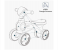Toddler Walker Bike Toy with Music and Light - Yellow 4 in UAE
