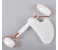 Generic Anti-Aging Jade Roller and Gua Sha Scraping Board Kit - White 1 in UAE
