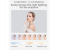 Srtech Extendable Selfie Stand 360° Rotation with Phone Holder Rechargeable Wireless Foldable 7 Brightness LED Light with 1000mah Battery for Videography - White 7 in UAE