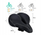 Waterproof Breathable Dual Spring Designed Bicycle Bike Seat with Back LED Light - Black 3 in UAE