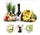 Frozen Ice Cream Maker Fruit Dessert Maker Household Healthy Dessert Fruit Soft Serve Maker Dishwasher - Black and Silver 7 in UAE