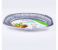 Hotpack PA65180 5 Pieces 17 Inch Large Aluminum Platter - Silver 1 in UAE