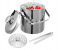 Double Walled 1.3 Litre Stainless Steel Ice Cube Container - Silver 3 in UAE