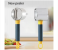 Super Grip Fruit and Vegetable Peeler with Container - Blue and Yellow 6 in UAE