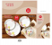 Dinex W220 20 Piece Family Dinner Set - Pink and White 2 in KSA