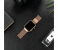 Large Dial Rectangular Digital Fashion Stainless Steel Led Electronic Luxury - Rose Gold 1 in UAE