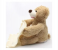 Peek a Boo Teddy Bear Play Hide And Seek Lovely Cartoon Stuffed Kids Birthday Gift Cute Music Bear Plush Toy - Beige 4 in OMAN