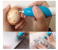 Generic DIY Metal Plastic Glass Wood Jewelry Convenient Engraving Pen Tool Kit - White and Blue 4 in OMAN