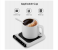 Cup Warmer For Desk With Intelligent Gravity Sensor Switch - Black 3 in UAE