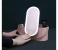 Generic Makeup Organizer Box with Mirror Touch Control Light Up LED Mirror Portable Travel Cosmetic Organizer - Pink 3 in UAE