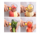 Super Grip Fruit and Vegetable Peeler with Container - Blue and Yellow 4 in UAE