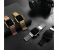 Large Dial Rectangular Digital Fashion Stainless Steel Led Electronic Luxury - Black 2 in UAE