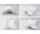 Deep Sleep U-Shaped Curved Memory Foam Sleeping Neck Pillow Arc Pillow - White 7 in UAE
