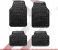 Generic Car Floor Mats 4 Piece Metallic Aluminum Universal Fit - Black 2 in UAE