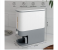 Generic Rice Dispenser for Kitchen - White and Grey 2 in UAE