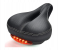 Waterproof Breathable Dual Spring Designed Bicycle Bike Seat with Back LED Light - Black 1 in UAE