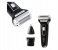 3 in 1 Rechargeable Waterproof Electric Razor for Men - Black 2 in UAE