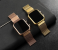 Large Dial Rectangular Digital Fashion Stainless Steel Led Electronic Luxury - Gold 4 in UAE