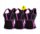 RMN 3 Pieces FN-Along Fit Body Shaper Waist Trainer Vest Sports Bundle Assorted Size For Women - Black 1 in KSA
