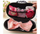 Portable Bra Storage Bag With Net Travel Organiser for Under Garments and Accessories - Rose and Black 7 in OMAN