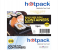 Hotpack HSMSC06B 5 Pieces Black Sushi Container Base with Lid 2 in UAE