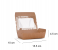 Hotpack HSMKLBW150 5 Pieces Kraft Lunch Box Window 4 in UAE