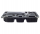 Hotpack HSMBBR6C 5 Pieces Container Black Base 6 Compartment with Lid 3 in UAE