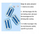 Generic Portable Ice Cube Molds Flask With Lid, Reusable Silicone Leakproof Ice Cube Ball Maker - Blue and White 6 in UAE