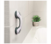 Strong Suction Cup Bathroom Helping Handle Shower Support Handle - White and Grey 1 in UAE
