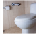 Strong Suction Cup Bathroom Helping Handle Shower Support Handle - White and Grey 5 in UAE