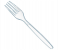 Hotpack CPF 50 Pieces Plastic Clear Fork 1 in UAE