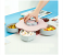 5 Grid Flower Shape Candy Snack Dried Fruits Storage Box with Phone Mount Stand - Pink and Blue 1 in OMAN