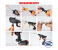 Generic 48V High Pressure Portable Washer Cordless Car Washing Gardening Tool Spray Gun - Black 2 in OMAN
